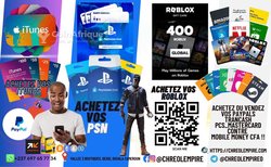 Carte psn fr us be et autres