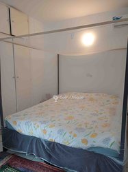 Sommiers jumeaux avec matelas 2 places orthopédique + moust...