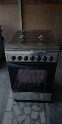 Cuisinière indesit inox