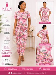 Robe fleurie