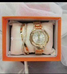 Coffret montre et bracelet femme