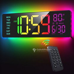 Horloge numérique avec télécommande