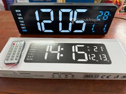 Horloge numérique avec télécommande