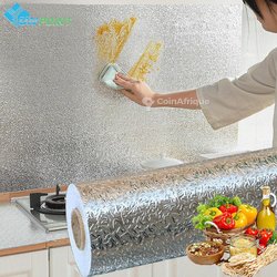 Papier peint aluminium